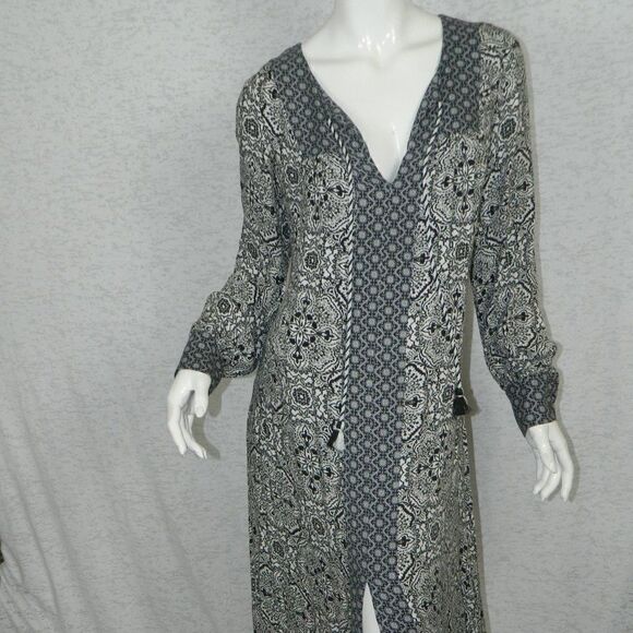 The Jetset Diaries Dress Black White Maxi Small - Picture 1 of 8